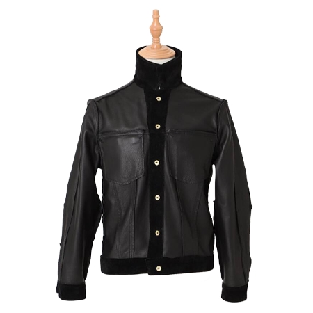 JOURNAL STANDARD(ジャーナルスタンダード) ジャケット [VANSON / バンソン × JS]別注 TRUCKER JACKET- BACKSKIN