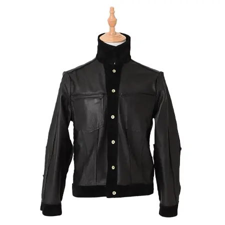 JOURNAL STANDARD(ジャーナルスタンダード) ジャケット [VANSON / バンソン × JS]別注 TRUCKER JACKET- BACKSKIN