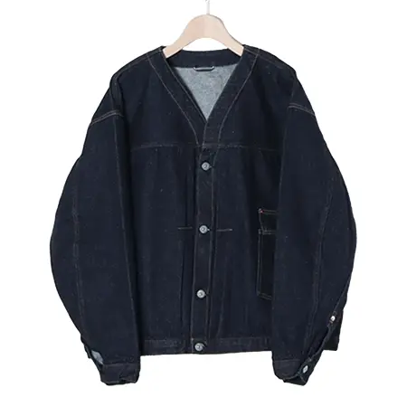 KAPTAIN SUNSHINE(キャプテンサンシャイン) デニム No Collar Denim Jacket