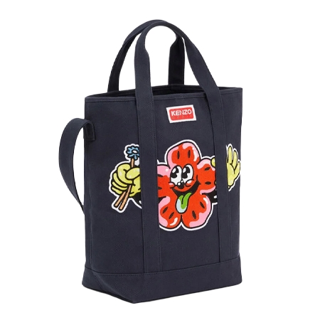 KENZO(ケンゾー) バッグ ‘BOKE BOY’ ストラップ付 トートバッグ