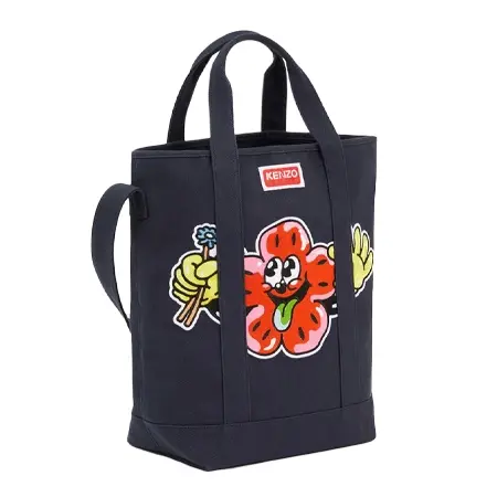 KENZO(ケンゾー) バッグ ‘BOKE BOY’ ストラップ付 トートバッグ