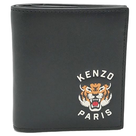 KENZO(ケンゾー) 財布 MINI VARSITY SOFT LEATHER WALLET