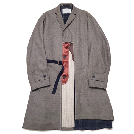 kolor(カラー) コート コーティングフランネルコート