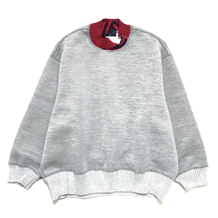 kolor(カラー) ニット PEダンボールニット切替プルオーバー