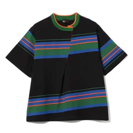 kolor(カラー) Tシャツ マルチボーダー ビッグTシャツ