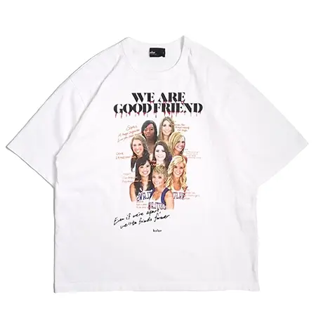 kolor(カラー) Tシャツ 度詰めコットン天竺プリントTシャツ