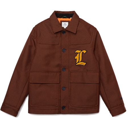 LACOSTE(ラコステ) ジャケット LACOSTE L!VE ウールブレンドハウンドトゥースジャケット