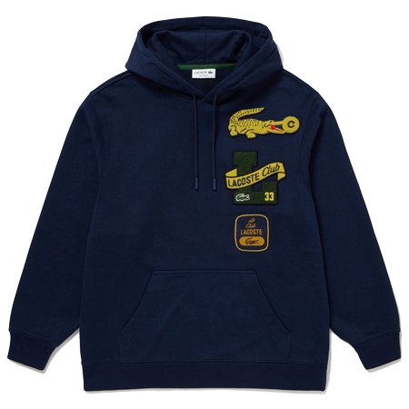 LACOSTE(ラコステ) パーカー ヘリテージワッペンスウェットフーディー