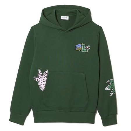 LACOSTE(ラコステ) パーカー コミックグラフィックスウェットパーカ