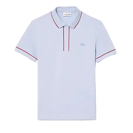 LACOSTE(ラコステ) ポロシャツ 配色パイピング比翼ポロシャツ