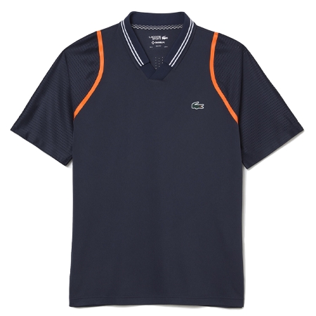 LACOSTE(ラコステ) ポロシャツ 『ダニール・メドベージェフ』スキッパーネックポロシャツ