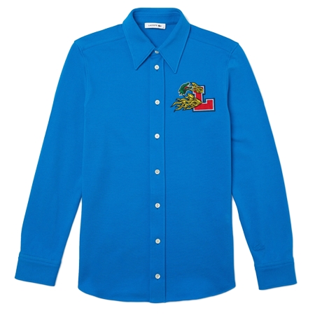 LACOSTE(ラコステ) シャツ 『Fashion Show』スリムフィットバッジコットンシャツ