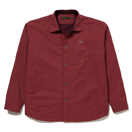 LACOSTE(ラコステ) シャツ プレーン×バッファローチェックリバーシブルシャツアウター