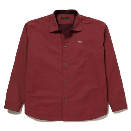 LACOSTE(ラコステ) シャツ プレーン×バッファローチェックリバーシブルシャツアウター