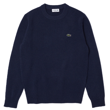 LACOSTE(ラコステ) セーター リサイクルカシミヤクルーネックニットセーター