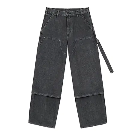 LAD MUSICIAN(ラッドミュージシャン) パンツ 12oz DENIM DOUBLE KNEE PAINTER PANTS