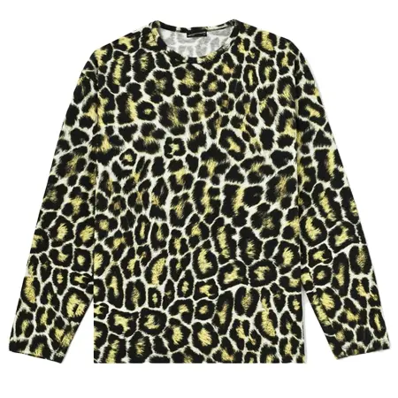LAD MUSICIAN(ラッドミュージシャン) Tシャツ LEOPARD LONG SLEEVE BIG T-SHIRT