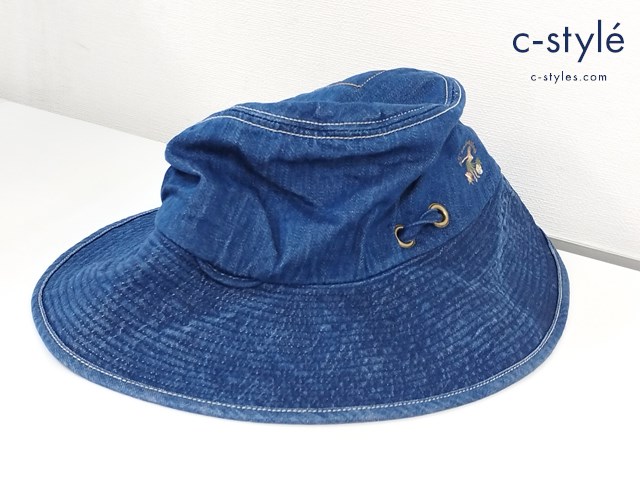 45R フォーティファイブアール デニムのセイルハット 2 インディゴ コットン レディース