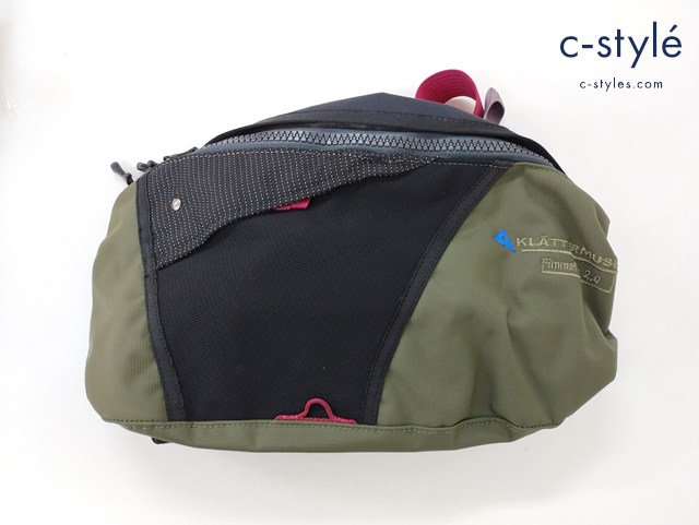 KLATTERMUSEN クレッタルムーセン ボディバッグ ウエストバッグ カーキ系