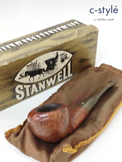STANWELL スタンウェル パイプ Flame Grain 86 REGO.No969-48 デンマーク製 喫煙具 タバコ 煙草 嗜好品