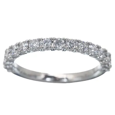 NIWAKA(ニワカ)(俄) ダイヤモンド ハーフエタニティリング Pt950 久遠