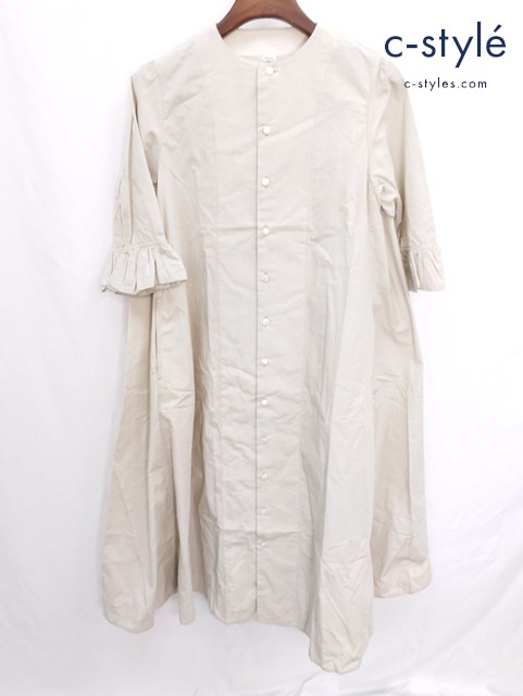 45R フォーティファイブアール ダンプのレフアドレス 2 ベージュ系 ワンピース コットン