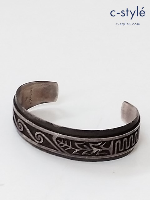 ホピ オーバーレイ バングル ブレスレット シルバー Hallmark Shooting Star 流れ星