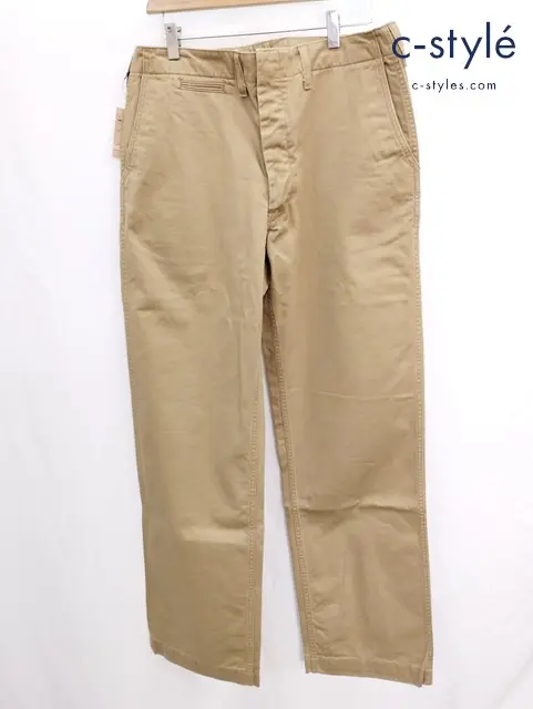 KOJIMA GENES 児島ジーンズ チノパン 34 ベージュ RNB-153V コットン