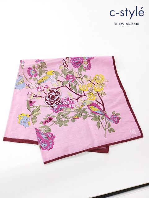45R フォーティファイブアール インドカディシャツデニムのお花畑バンダナ 00 ピンク