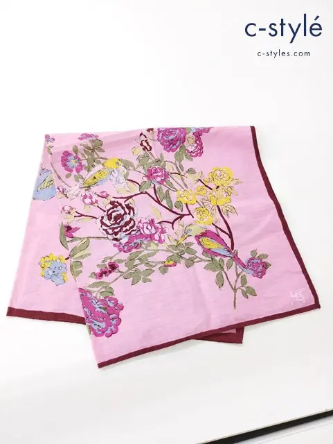 45R フォーティファイブアール インドカディシャツデニムのお花畑バンダナ 00 ピンク