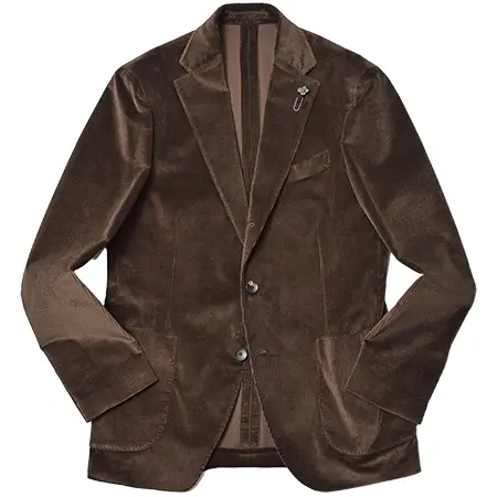 LARDINI(ラルディーニ) ジャケット ADVANCEアドヴァンス ストレッチコットンコーデュロイ3Bジャケット JA6000AQ/IVSF63403