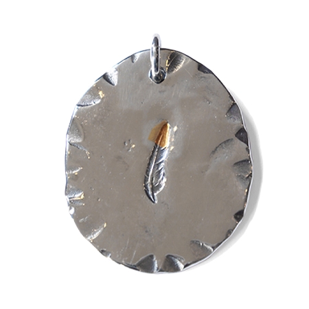 LARRY SMITH(ラリースミス) フェザー KAZEKIRI FEATHER MEDAL WITH KARAKUSA