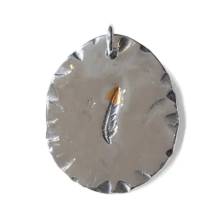 LARRY SMITH(ラリースミス) フェザー KAZEKIRI FEATHER MEDAL WITH KARAKUSA