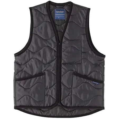 LAVENHAM(ラベンハム) コラボ YLÈVE / LAVENHAM ZIPPED GILET