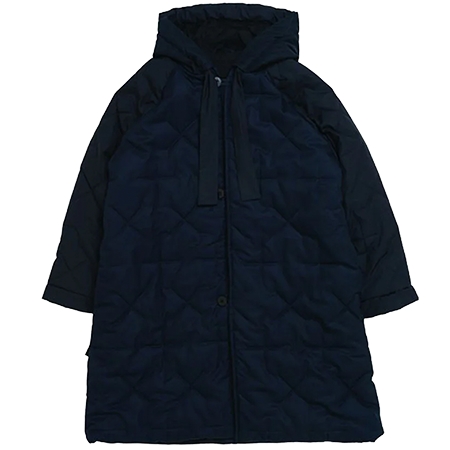 LAVENHAM(ラベンハム) コラボ フィービー・イングリッシュ×ラベンハム フーデッド ボタン コート