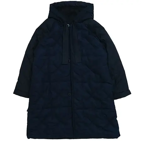 LAVENHAM(ラベンハム) コラボ フィービー・イングリッシュ×ラベンハム フーデッド ボタン コート