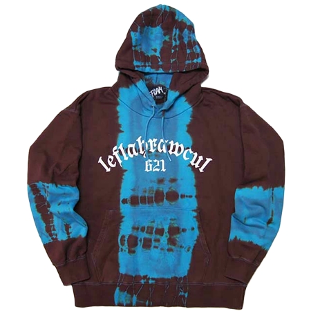 LEFLAH(レフラー) パーカー BOX TIE-DYE PULLOVER PARKA