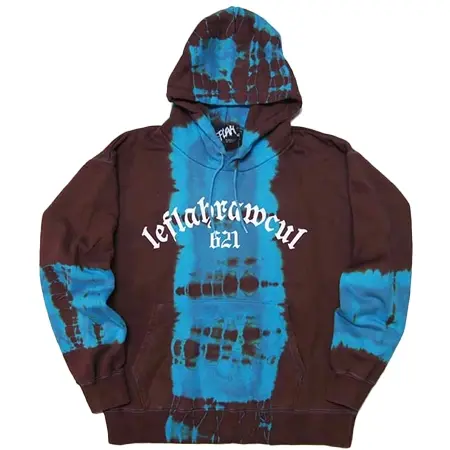 LEFLAH(レフラー) パーカー BOX TIE-DYE PULLOVER PARKA