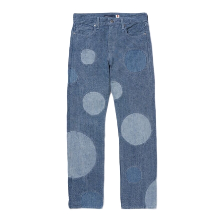 LEVI’S(リーバイス) デニム MADE&CRAFTED® 505 レギュラーフィット JACKSON MOJ インディゴ DESTRUCTED