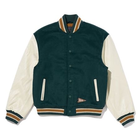 LEVI’S(リーバイス) ジャケット バーシティジャケット グリーン ATLANTIC DEEP