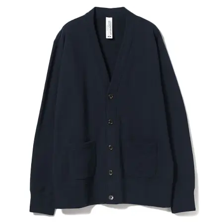 LOOPWHEELER(ループウィラー) カーディガン LOOPWHEELER×BEAMS PLUS / 別注 Extra Light Plus Sweat Cardigan