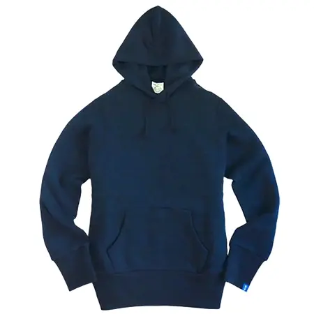 LOOPWHEELER(ループウィラー) パーカー LW264 吊り編みプルオーバーフーディ　マリン（ネイビー）