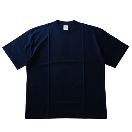 LOOPWHEELER(ループウィラー) Tシャツ LW326 ミドルウェイト吊り天竺リラックスフィットTシャツ　マリン(ネイビー)