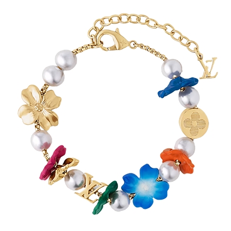LOUIS VUITTON(ルイヴィトン) ブレスレット LV サーフィン フラワー