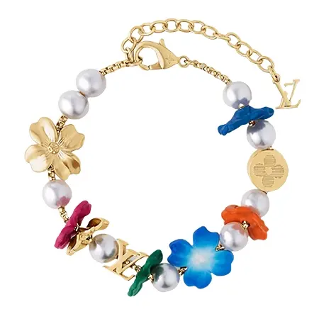 LOUIS VUITTON(ルイヴィトン) ブレスレット LV サーフィン フラワー