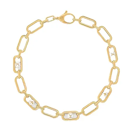 LOUIS VUITTON(ルイヴィトン) ネックレス マイ LV チェーン パール