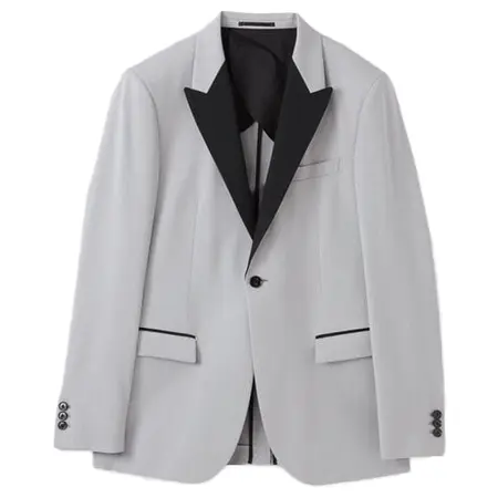 LOVELESS(ラブレス) ジャケット サテンコンビ ピークドジャケット