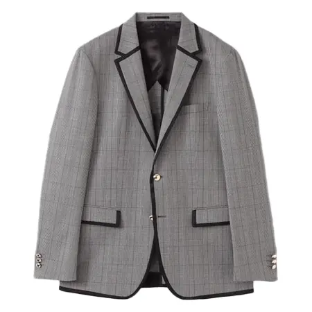 LOVELESS(ラブレス) ジャケット パイピング グレンチェックブレザー