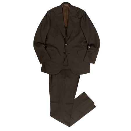 Luca Grassia(ルカグラシア) スーツ SALVATORE ENRICO (サルヴァトーレ エンリコ) サージウール スーツ