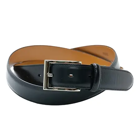 MAGNANNI(マグナーニ) ベルト mgmb3000nv レザーベルト ネイビー